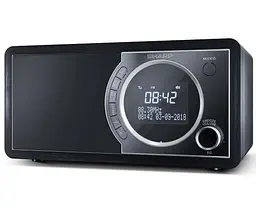 Радіоприймач колонка Sharp DR450BK Black DAB+, FM RDS, Bluetooth, мережа - мініатюра 3