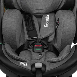 Автокрісло Lionelo Harmony I-size Grey Graphite Leather сіре - мініатюра 8