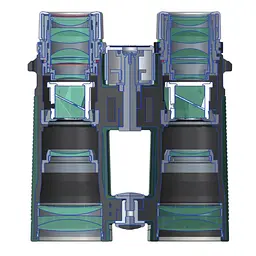 Бінокль Vanguard VEO HD 10x42 WP (VEO HD 1042) - мініатюра 3