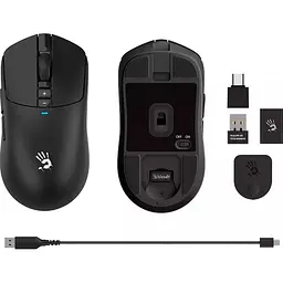 Миша Bloody R72 Pro Wireless Black [122465] - мініатюра 7