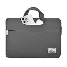 Для ноутбука Wiwu Vivid Laptop Handbag 14'' Grey - мініатюра 7