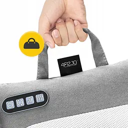 Подушка-масажер 4FIZJO Shiatsu Lite Black (P-5905973404136) - мініатюра 9