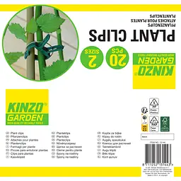 Набір затискачів для рослин Kinzo Garden садовий 20 шт. - мініатюра 2