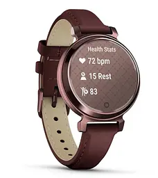 Смарт-годинник Garmin Lily 2 Dark Bronze with Mulberry Leather Band (010-02839-61) - мініатюра 3