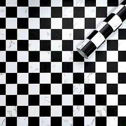 Самоклеюча плівка Sticker Wall 0.45х10м х 0.07мм Шахи мармур SW-00001446