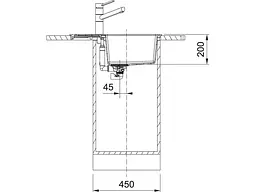 Кухонна мийка Franke Sirius 2 S2D 611-62 (143.0627.383) тектонайт сіра - мініатюра 3