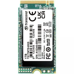 Накопичувач SSD Transcend m.2 NVMe 1TB TS1TMTE400S M.2 2242,PCIe Gen3x4 (FFMSTR02090)