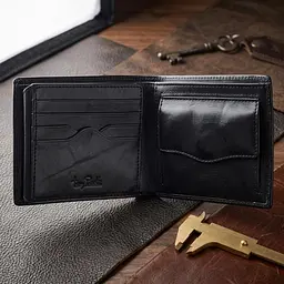 Чоловіче портмоне Tony Perotti Italico 3620 nero (90588) Чорне - мініатюра 5