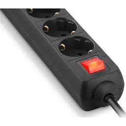 Мережевий фільтр живлення REAL-EL RS-PROTECT 605 3m, black (EL122300041) - мініатюра 9