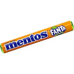 Жувальне драже Mentos Fanta зі смаком апельсина 37 г (87366112)