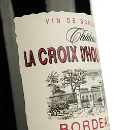 Вино Chateau la Croix d'Hourquet 2020 AOP Bordeaux червоне сухе 0.75 л  - мініатюра 3
