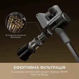 Акумуляторний пилосос Mova S1 (V2594E) - мініатюра 2