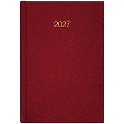 Щоденник Axent 2027 Classic Style 145x210 мм з/т бордовий (8840-27-3-A)