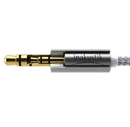Аудіокабель 3,5 мм Mini Jack male - 6,3 мм Jack female Inakustik Premium II Extension Klinke 3 м - мініатюра 2
