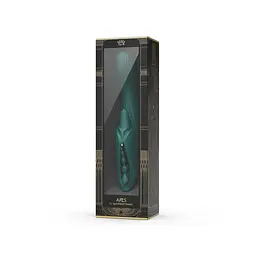 Вібратор-кролик Zalo Ares Turquoise Green зі смарт-управлінням - мініатюра 17