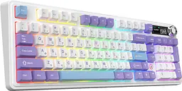Клавіатура бездротова Ajazz AK980 V2 Gift Switch V2 White (AK980-V2-G-PWB) - мініатюра 4