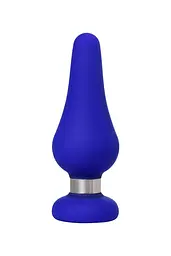 Анальна пробка ToDo Anal Plug Сlassic L 13 см (блакитний)