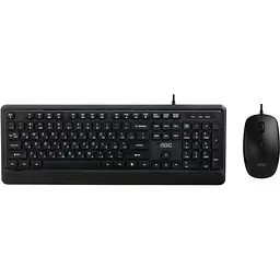 Комплект AOC KM220B USB UA Black (KM220B/97)