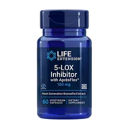 Екстракт босвеллії Life Extension 5-Lox Inhibitor, 60 вегакапсул для підтримки суглобів