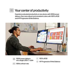 Монітор HP S5 Pro 527pu (9E0G5AA) - мініатюра 2