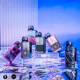 Под-система Lost Vape Thelema Elite Art 40 40 W Pod 1400 mAh 3 ml Kit Cool Tech сіра (16756) - мініатюра 4