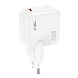 Адаптер мережевий HOCO Advantage single port charger C112A |Type-C, 30W/3A, PD/QC|