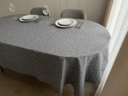 Скатертина столова Ecotton 170х200 см водовідштовхувальна сірий (V 11/ Grey) (25035) - мініатюра 6