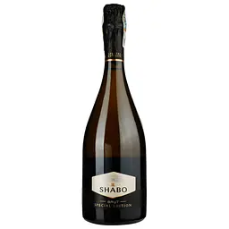 Упаковка ігристого вина Shabo Special Edition біле брют 9 л (0.75 л x 12 шт.) - мініатюра 2
