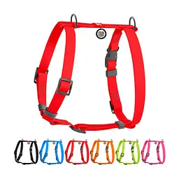 Шлея для собак WAUDOG Waterproof Н-подібна анатомічна XL червона (32453)