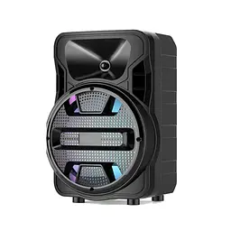 Музична Колонка Bluetooth S8007 з мікрофоном і LED - мініатюра 4
