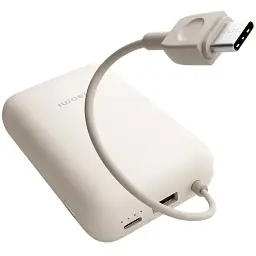 УМБ Xiaomi 10000mAh 22.5W (Integrated Cable) (BHR9072GL) беж - мініатюра 6