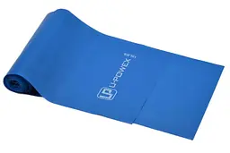 Стрічка-еспандер для фітнесу та реабілітації U-POWEX Fitness band 0.4мм. (6.8 кг) Blue (UP_1007_Blue) - мініатюра 3