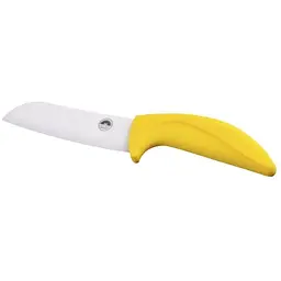 Ніж-сантоку керамічний 12.5 см Yellow (NC13KN)