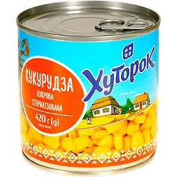 Кукурудза Хуторок цукрова 420 г - мініатюра 2