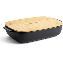Кришка для форми для випічки KitchenAid Matte Oven-to-table Medium 27х18.9х1.65 см (CC004975-001) - мініатюра 2