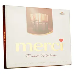 Цукерки Merci асорті з темного шоколаду, 250 г (31910) - мініатюра 2