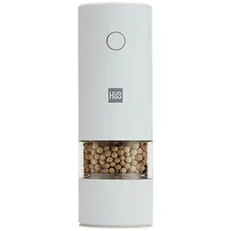 Подрібнювач солі та перцю HuoHou Electric Grinder White (HU0142) [52439]