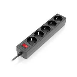 Мережевий фільтр живлення REAL-EL RS-Protect 505, 3m, black (EL122300045) - мініатюра 8