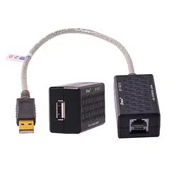 Кабель-продовжувач USB 2.0 AM-AF 60.0м USB по витій парі RJ 45 DT-5015 Dtech - мініатюра 3