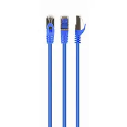 Патч-корд 3м S/FTP Cat 6A CU LSZH blue Cablexpert (PP6A-LSZHCU-B-3M)