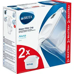 Фільтр-глечик Brita Aluna Memo білий 2.4 л + 2 картриджі (1039268) - мініатюра 3