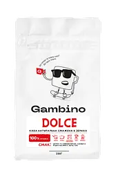 Dolce GAMBINO кава в зернах бленд арабіки 0.25 кг