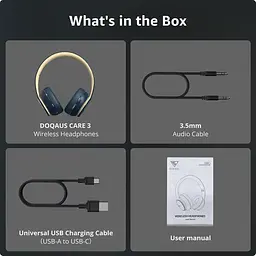 Бездротові навушники Doqaus Bluetooth 5.3 - мініатюра 3