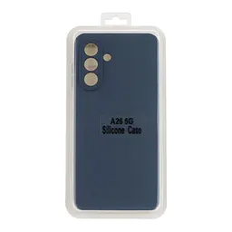Чохол Silicone Cover з рамкою камери A Samsung Galaxy A26 5G Dark Blue (36974_3609702) - мініатюра 2
