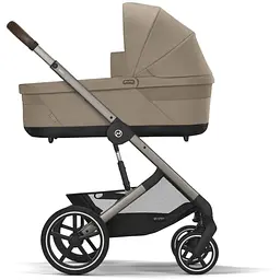 Коляска Cybex Balios S Lux TPE Almond Beige з бампером (524001211) - мініатюра 7