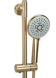 Душова система Rea Verso Brushed Gold з виливом REA-P9146, Золотий - мініатюра 4