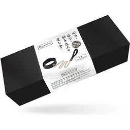 Нашийник з повідцем Liebe Seele Black Organosilicon Collar With Leash - мініатюра 7