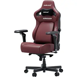 Крісло геймерське Anda Seat Kaiser 4 V2 Size XL до 180 кг ігрове Maroon PVC (AD12YDDC-XLL-20-A-PV/C-03) - мініатюра 2