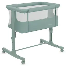 Приставне ліжечко Lionelo Aurora 3 в 1 Green Sage (LO-AURORA GREEN SAGE) - мініатюра 2