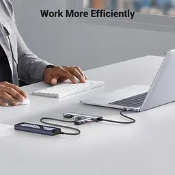 USB-хаб UGREEN 4-Port USB-C Hub (UGR-15395) - мініатюра 8